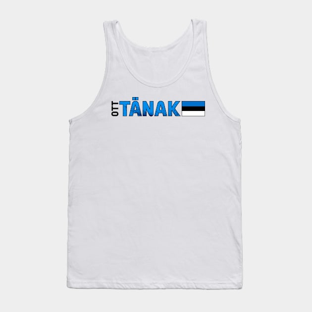 Ott Tänak '23 Tank Top by SteamboatJoe